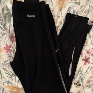Asics Jet Black Activewear Leggings